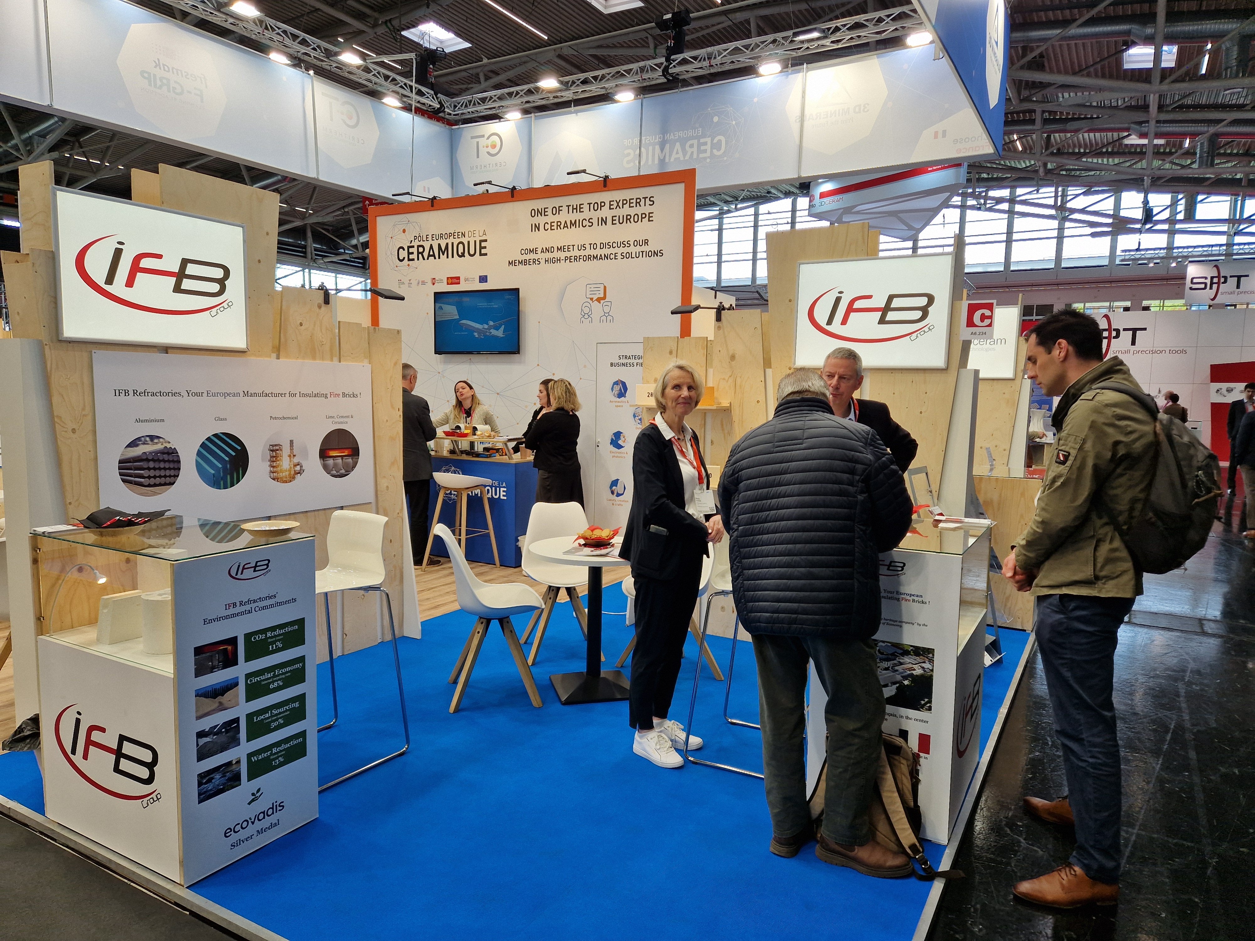 IFB Refractories booth